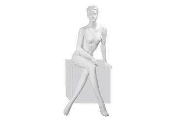 Манекен женский, скульптурный, сидячий Kristy Pose 05