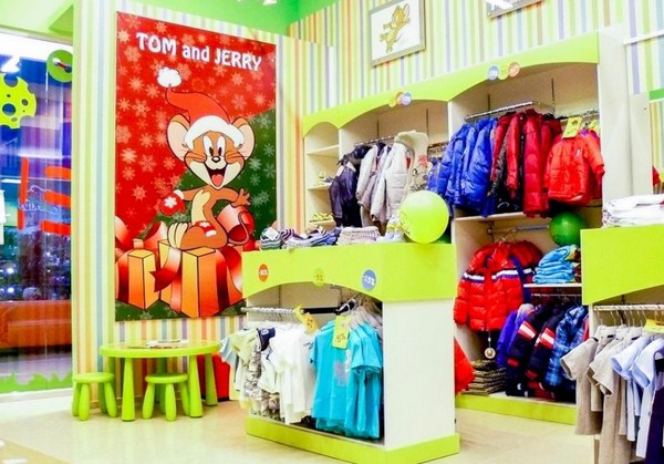 Оборудование для детского магазина одежды