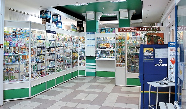 Пример оснащения аптеки