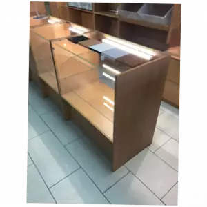 Прилавок со стеклом для магазина Пр-32