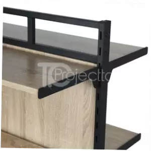 Стеллаж островной с накопителем T05