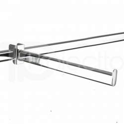 Кронштейн прямой, для овальной трубы, усиленный, 300 мм BSR113N