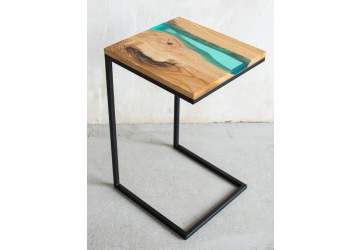 Придиванный столик в стиле лофт «Лекто Макси»