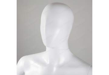 Манекен мужской, белый, безликий 1820мм. XSL3(W)