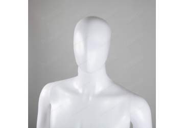 Манекен мужской, белый, безликий 1880мм. XSLM1(W)
