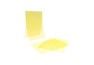 Карман-протектор антибликовый для рамки формата-А4 желтый КР04А4