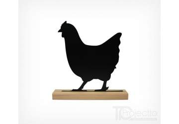 Меловая табличка «Курица»