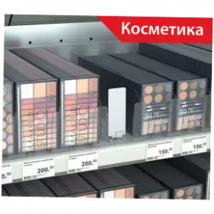 Пружинный толкатель 40х100 мм с ограничителем 20х25 мм,  10-14Н,  485мм