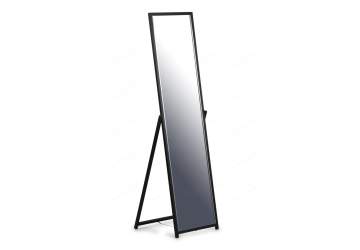 Зеркало напольное в стиле лофт УН164 Черное
